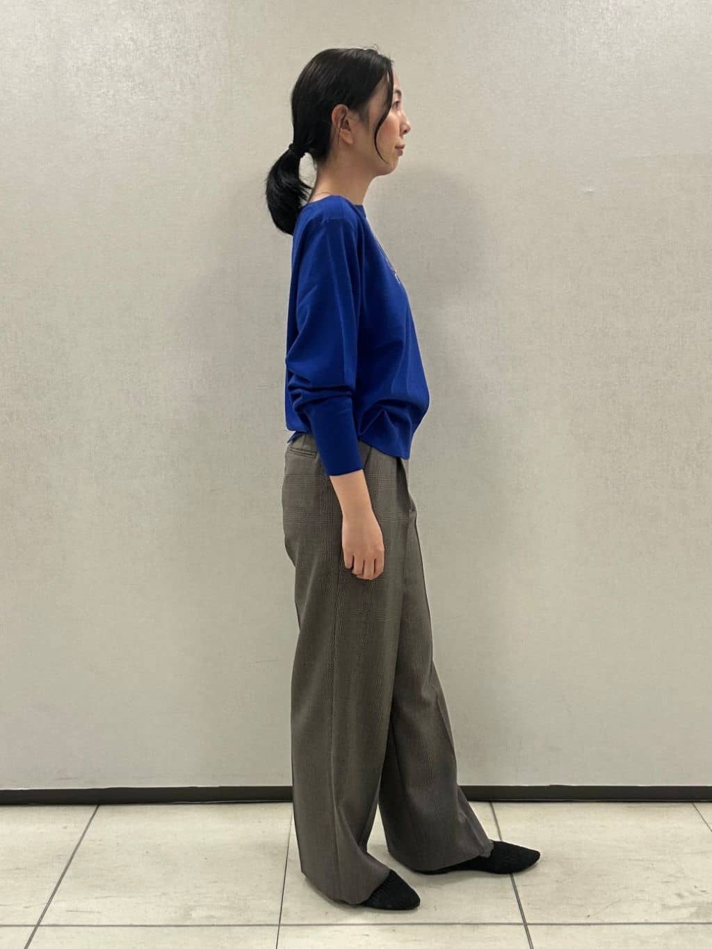 miiさんの「UNTITLED｜【セットアップ可/洗える】ウールライク ワイドパンツ」を使ったコーディネート