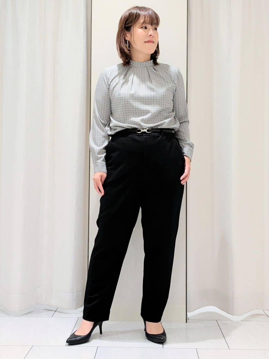 Onumaさんの「UNTITLED｜【洗えるスーツ／ストレッチ】ウール混ジャージ テーラードジャケット」を使ったコーディネート