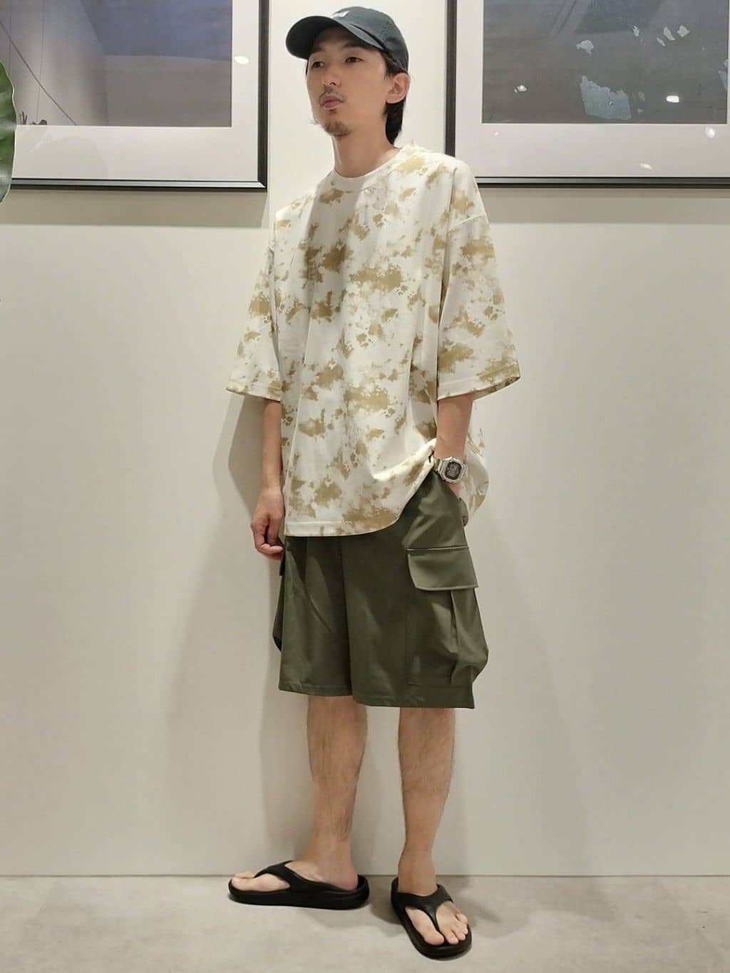 takutoさんの「THE SHOP TK｜タイダイクールポンチビッグTシャツ」を使ったコーディネート