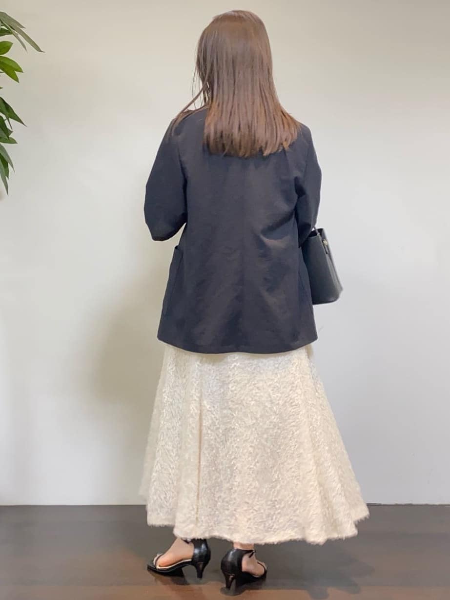 tomoさんの「UNTITLED｜【吸水速乾/洗える】ハーフスリーブジャケット」を使ったコーディネート