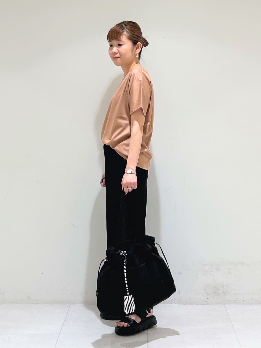 tsuyuさんの「INDIVI｜ライトダブルジャケット」を使ったコーディネート