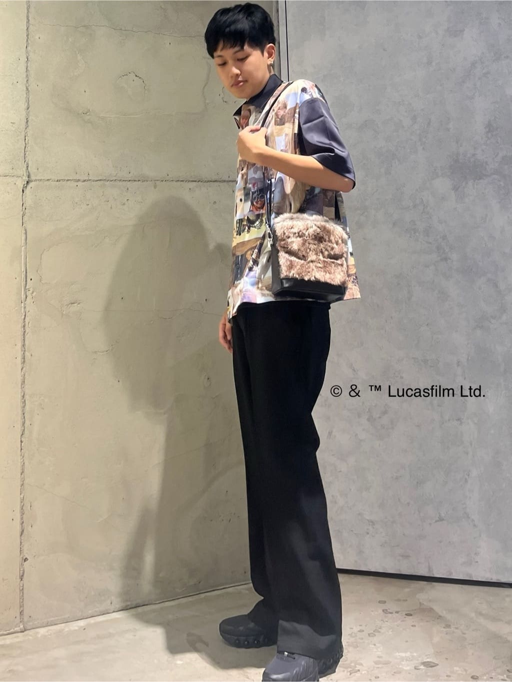 ゆーさんさんの「tk.TAKEO KIKUCHI｜【STAR WARS】Capsule Collection 2WAY半袖シャツ」を使ったコーディネート