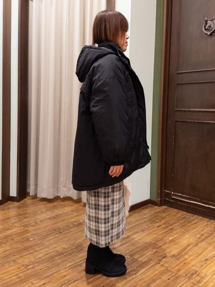 みかりん さんの「SHOO･LA･RUE｜【S-LL】ゆるシルエットな メランジタートルニット」を使ったコーディネート