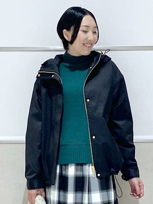 eriko さんの「Dessin｜【洗える】センタータックラインハイネックニット」を使ったコーディネート