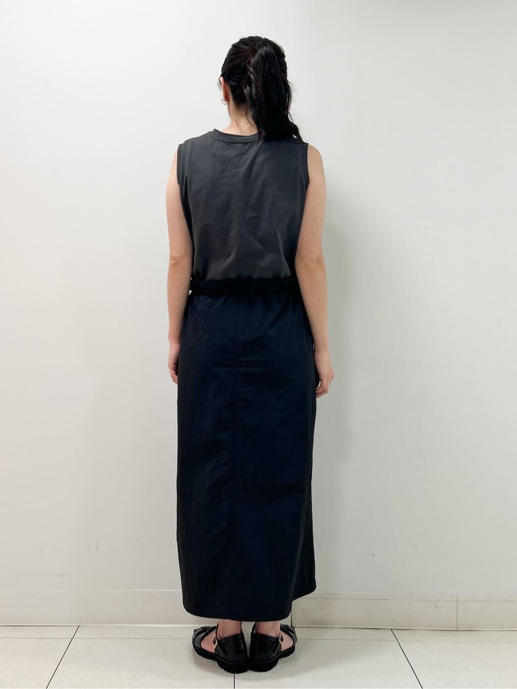 Kaiさんの「Dessin｜【マシンウォッシャブル・A4収納可】ランダムボーダーニットBAG」を使ったコーディネート