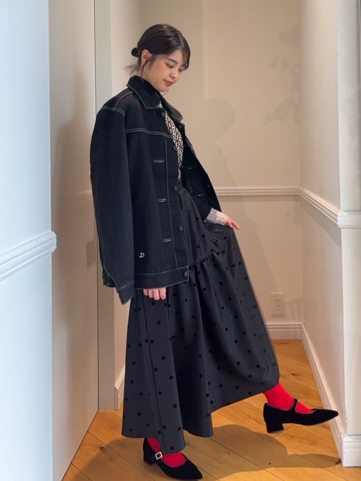 pupiさんの「DRESSTERIOR｜◆【セットアップ可】CONEデニム Gジャン」を使ったコーディネート