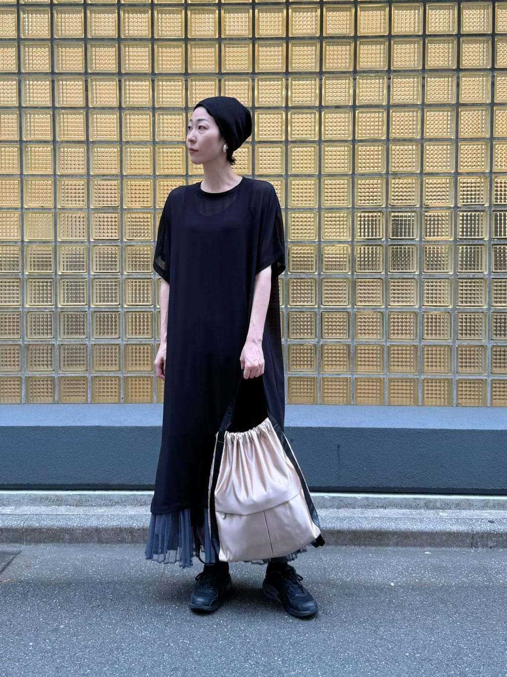 Kさんの「HIROKO HAYASHI｜LUINI SATINE（ルイーニ サティーネ）2wayナップサック」を使ったコーディネート