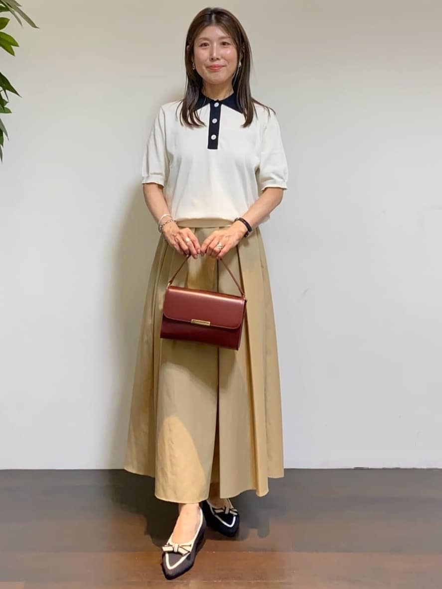 tomoさんの「UNTITLED｜コットンキャミソール」を使ったコーディネート