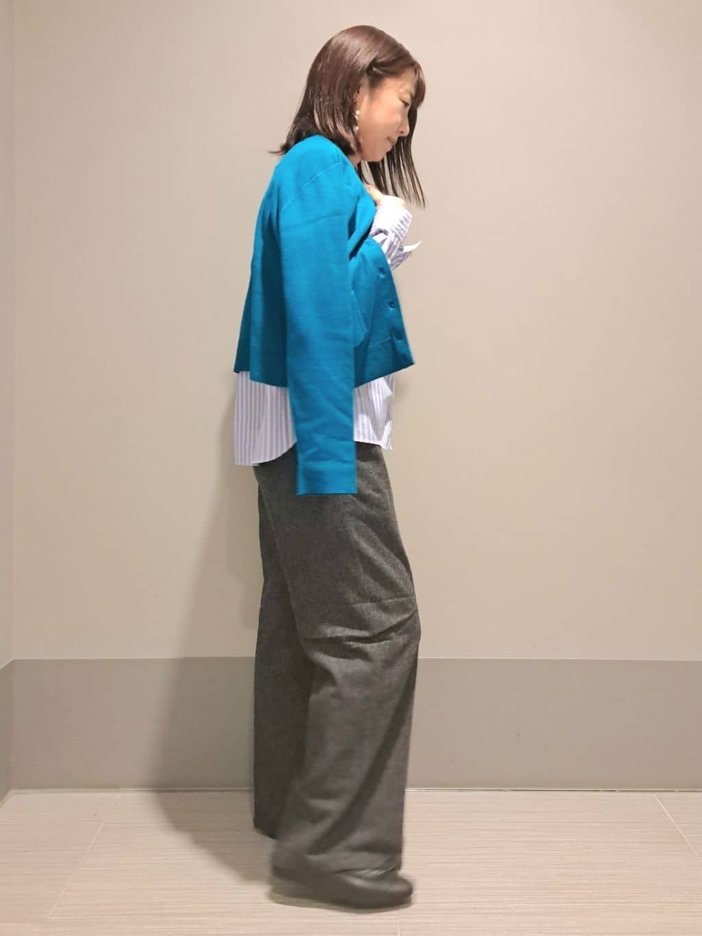 Takahashiさんの「DRESSTERIOR｜◆ソフトレザーバレエシューズ」を使ったコーディネート