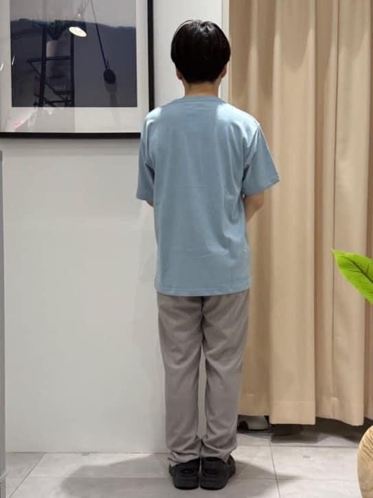 はさんの「THE SHOP TK｜リサイクルアート半袖Tシャツ【接触冷感/洗濯機OK】」を使ったコーディネート