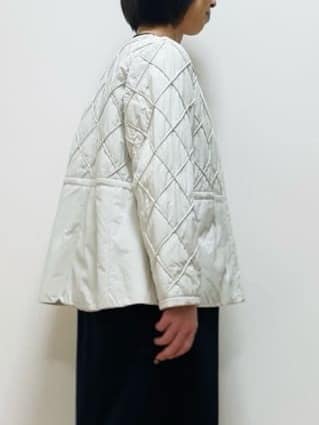 Riiさんの「Reflect｜【気軽な羽織に◎】中綿キルティングショートコート」を使ったコーディネート