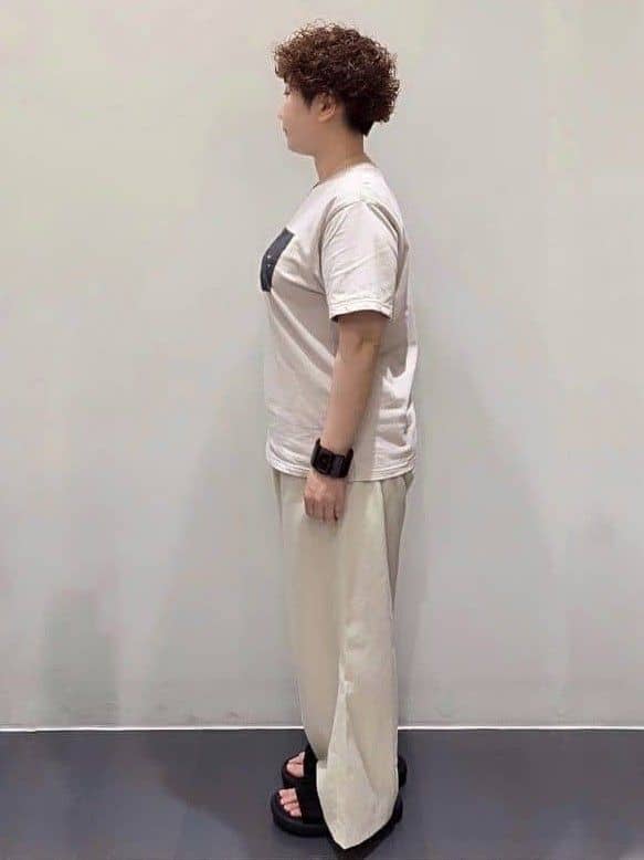 ゆきをさんの「OPAQUE.CLIP｜◆フォトプリントTシャツ【洗濯機洗い可】」を使ったコーディネート