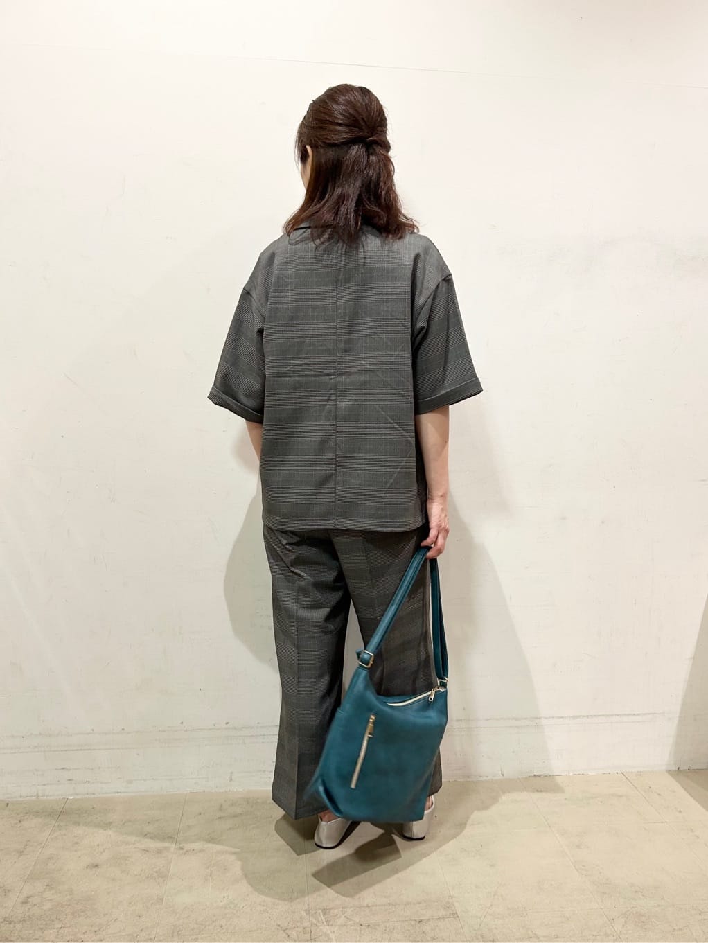 Mさんの「SHOO･LA･RUE｜【セットアップ可/洗濯後しわになりにくい】5分袖テーラードジャケット」を使ったコーディネート