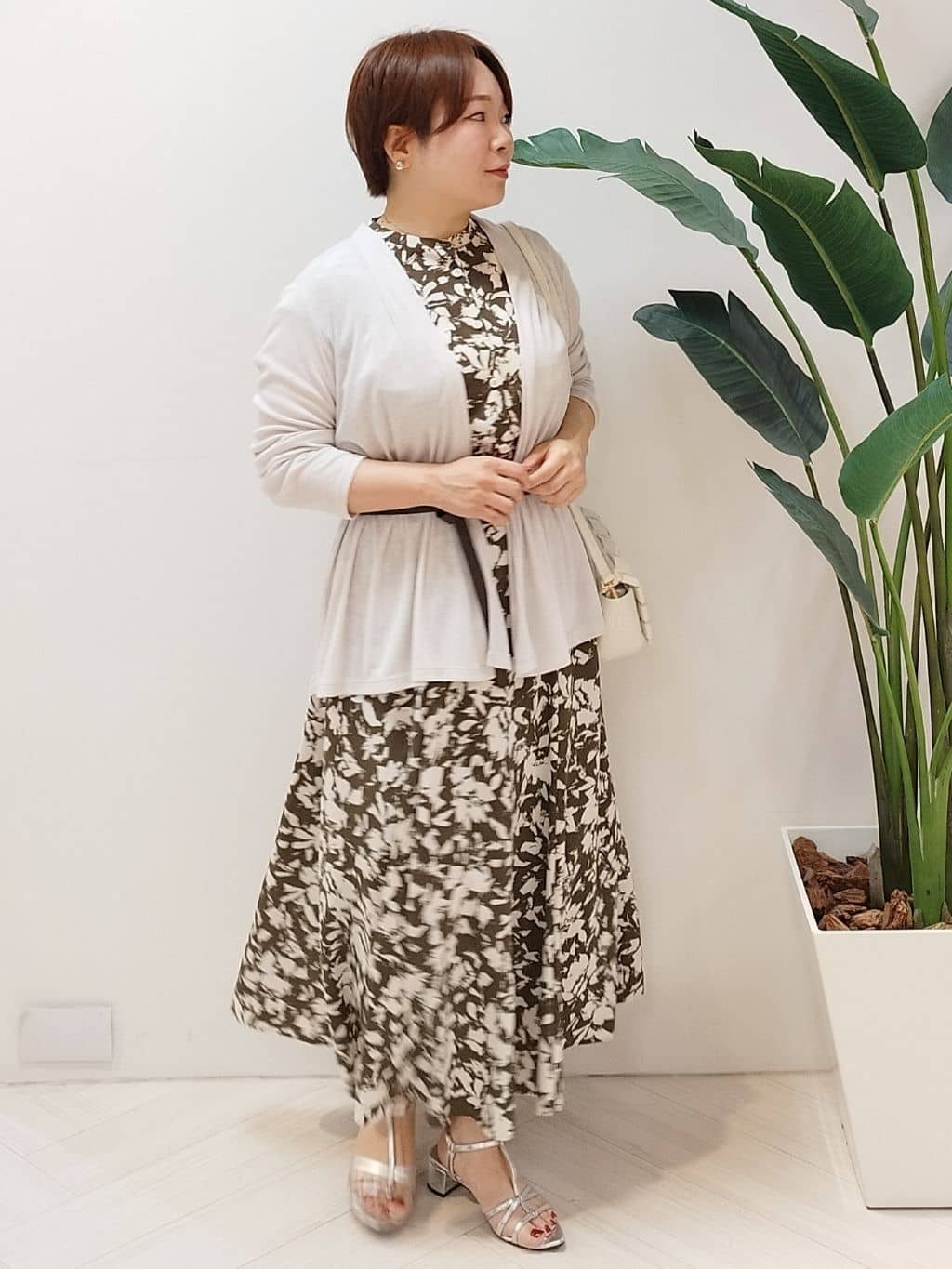 s u g iさんの「UNTITLED｜◆【接触冷感/UV機能/遮熱】ジャージカーディガン」を使ったコーディネート