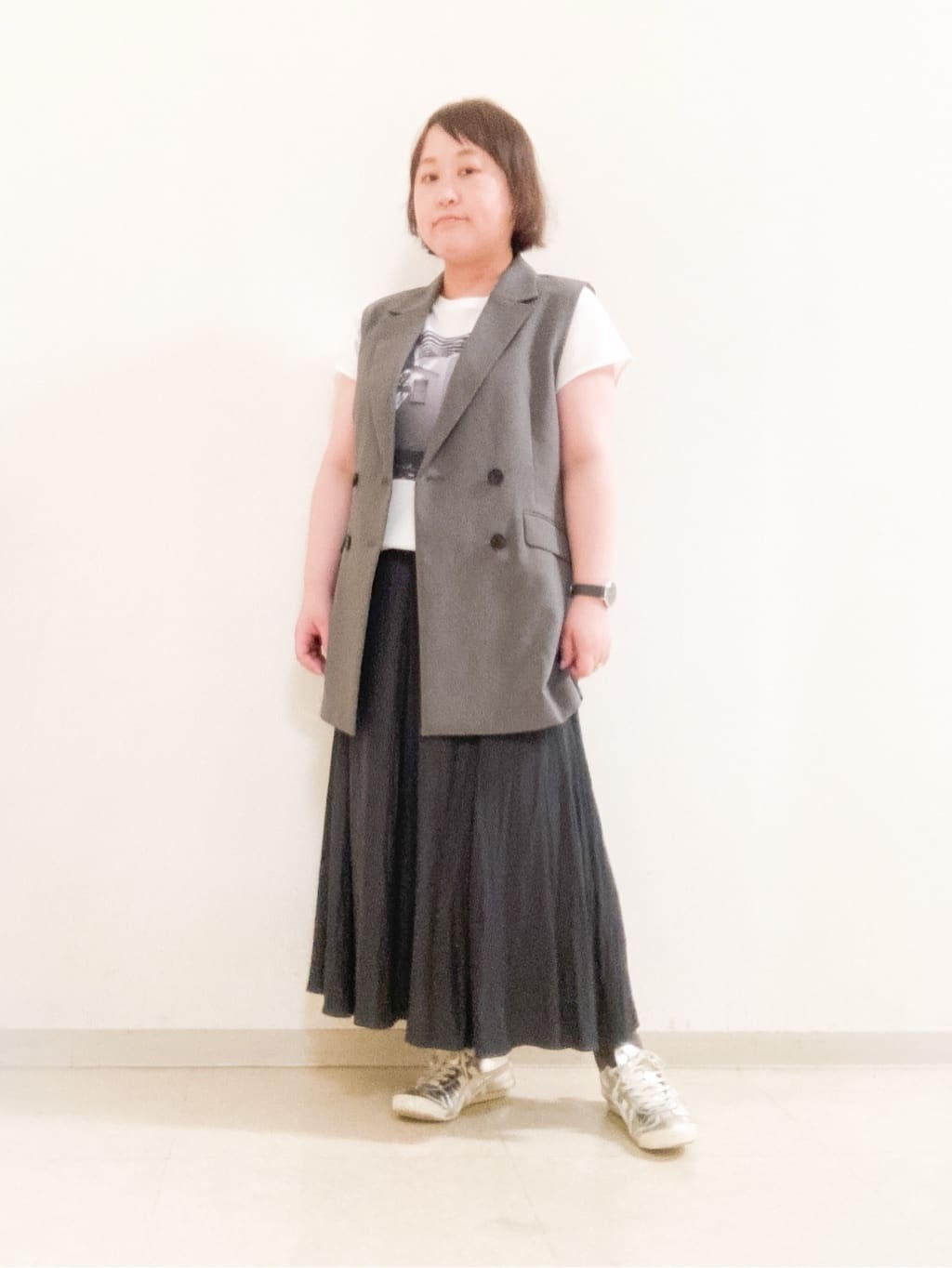 takedaさんの「UNTITLED｜【セットアップ可/洗える】スラブテーラードカラージレ」を使ったコーディネート