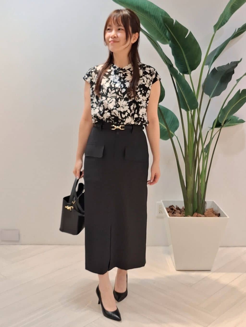 YuKaRiさんの「UNTITLED｜【追加5/本革/日本製】フリーフックベルト」を使ったコーディネート
