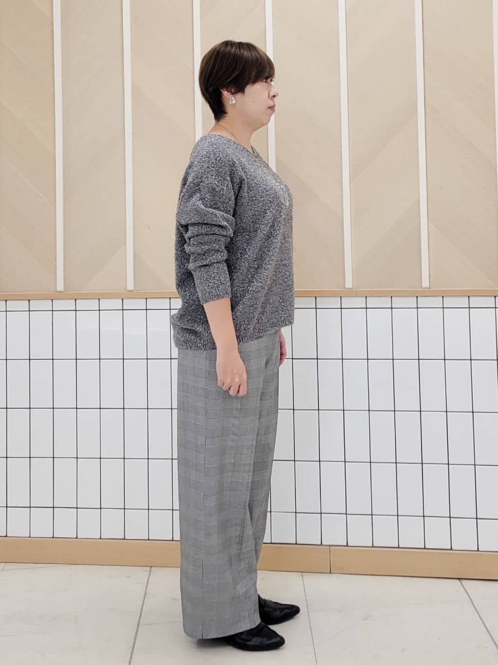 tomoさんの「COUP DE CHANCE｜【手洗い可】ストレートワイドパンツ」を使ったコーディネート