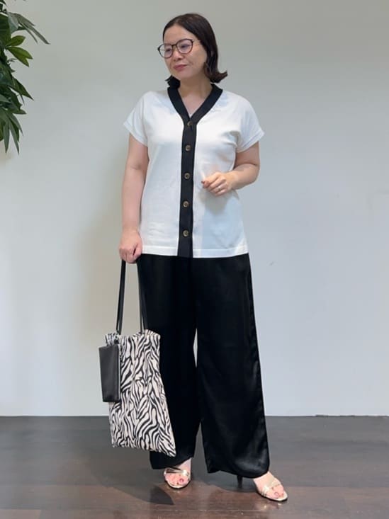 Asamiさんの「UNTITLED｜【スクエアインナー】コットンタンクトップ」を使ったコーディネート