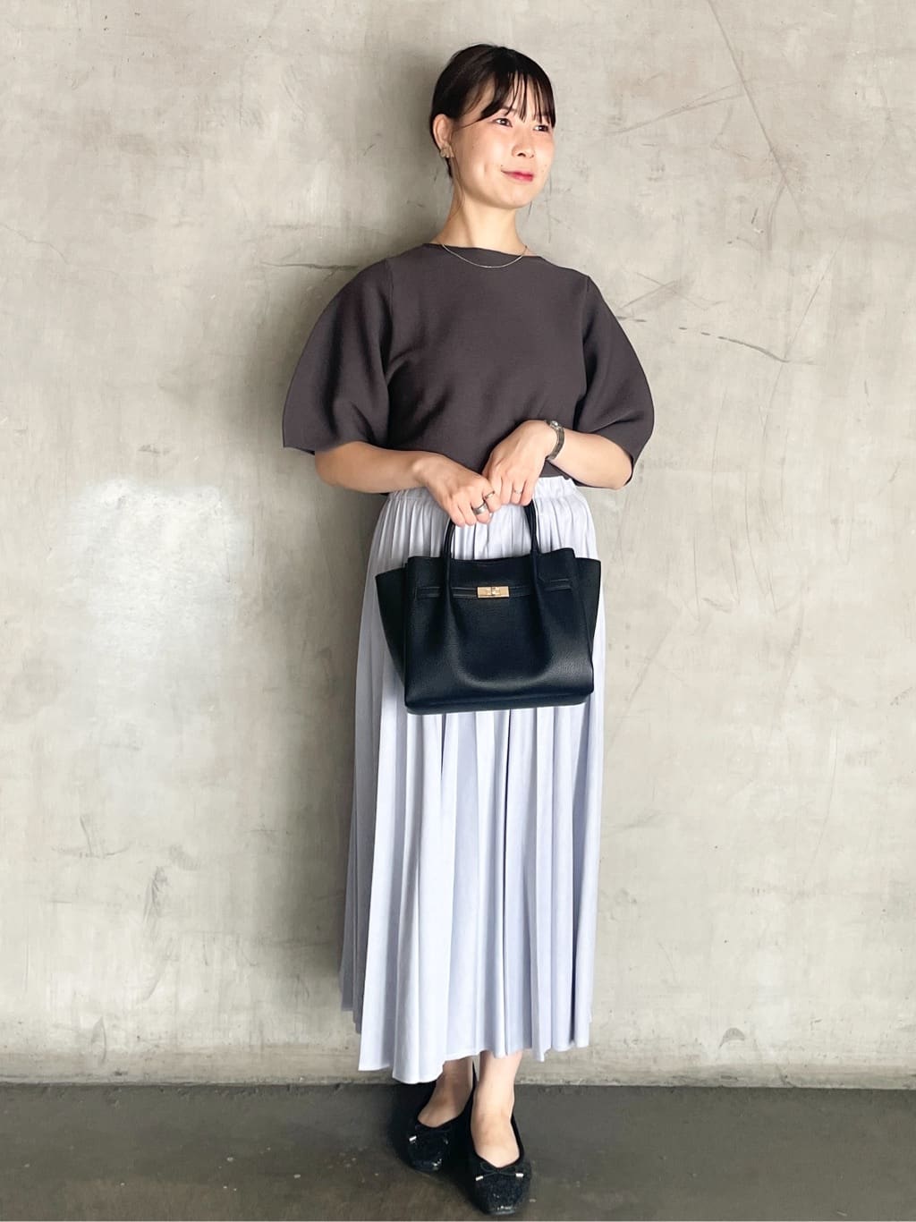 tomokoさんの「OPAQUE.CLIP｜《美人百花掲載》名品フラットバレエシューズ」を使ったコーディネート