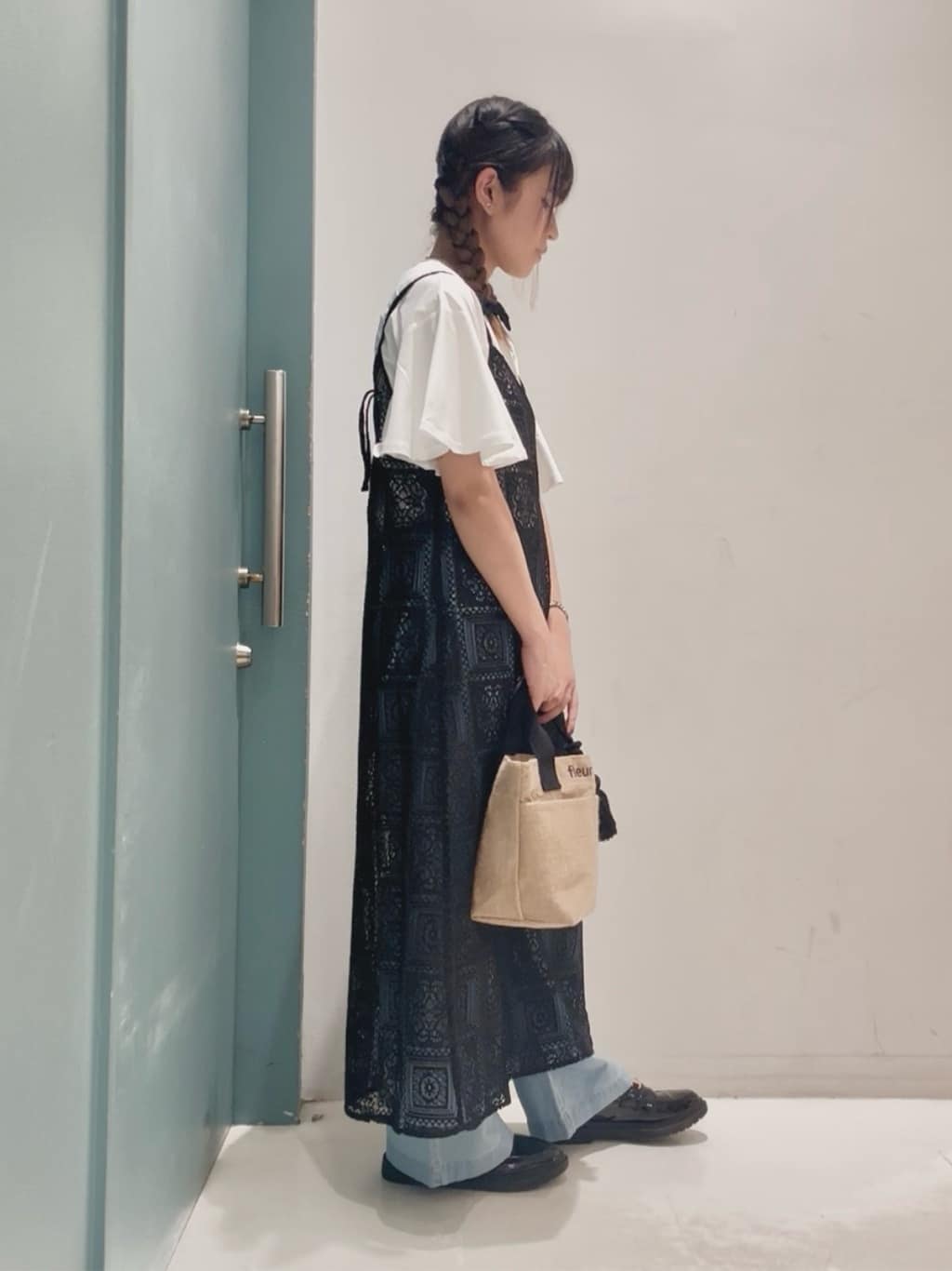 mrさんの「SHOO･LA･RUE｜【S-LL】レースキャミワンピース」を使ったコーディネート