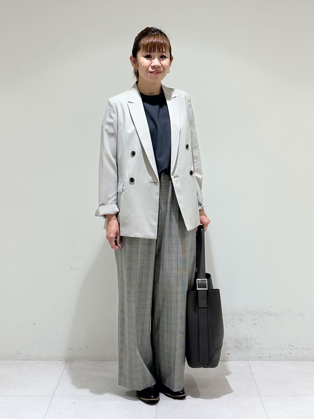 tsuyuさんの「INDIVI｜【UVケア】ライトダブルジャケット」を使ったコーディネート