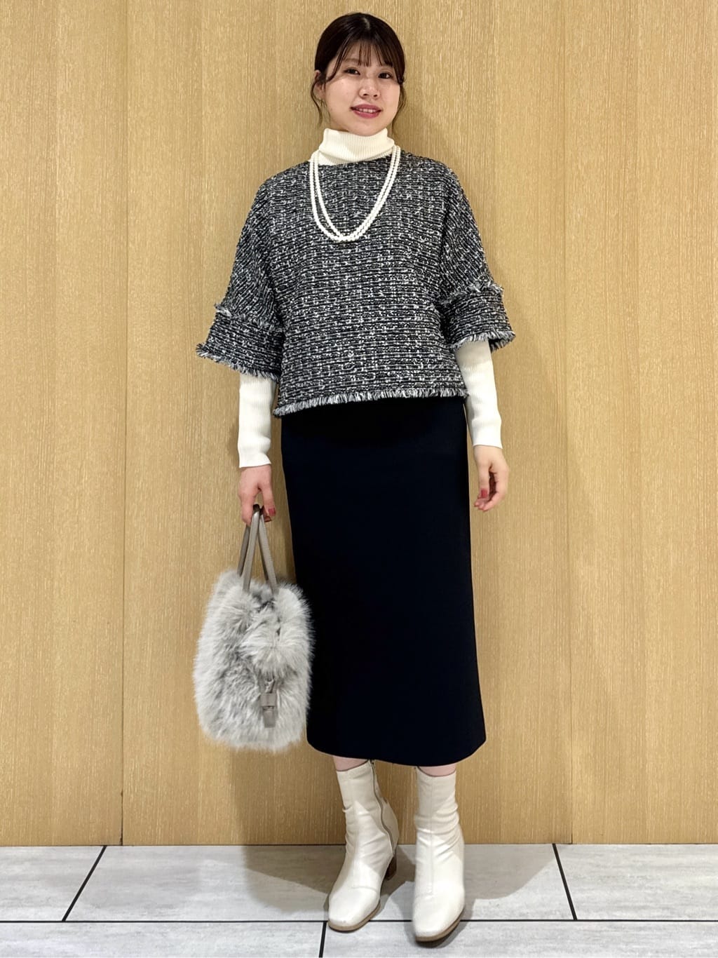nanaさんの「UNTITLED｜【ロング丈/軽やか】テーラード　リバーコート」を使ったコーディネート