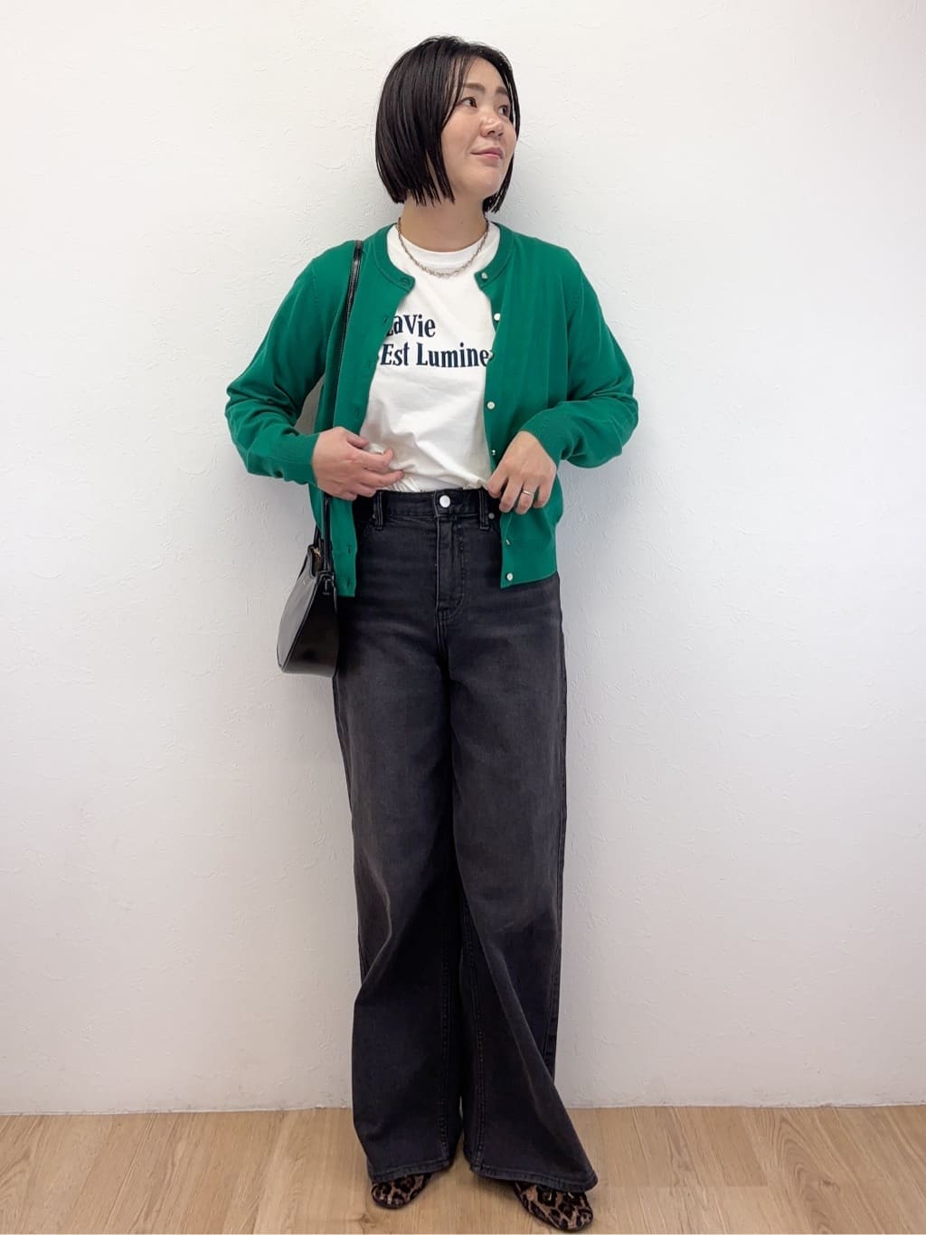 Takeさんの「OPAQUE.CLIP｜クルーニットカーディガン／エクストラファインメリノウール【THEシリーズ／洗濯機OK】」を使ったコーディネート