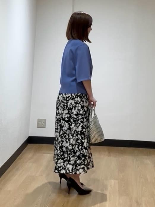 MIKIKOさんの「UNTITLED｜マーブルドロップネックレス」を使ったコーディネート