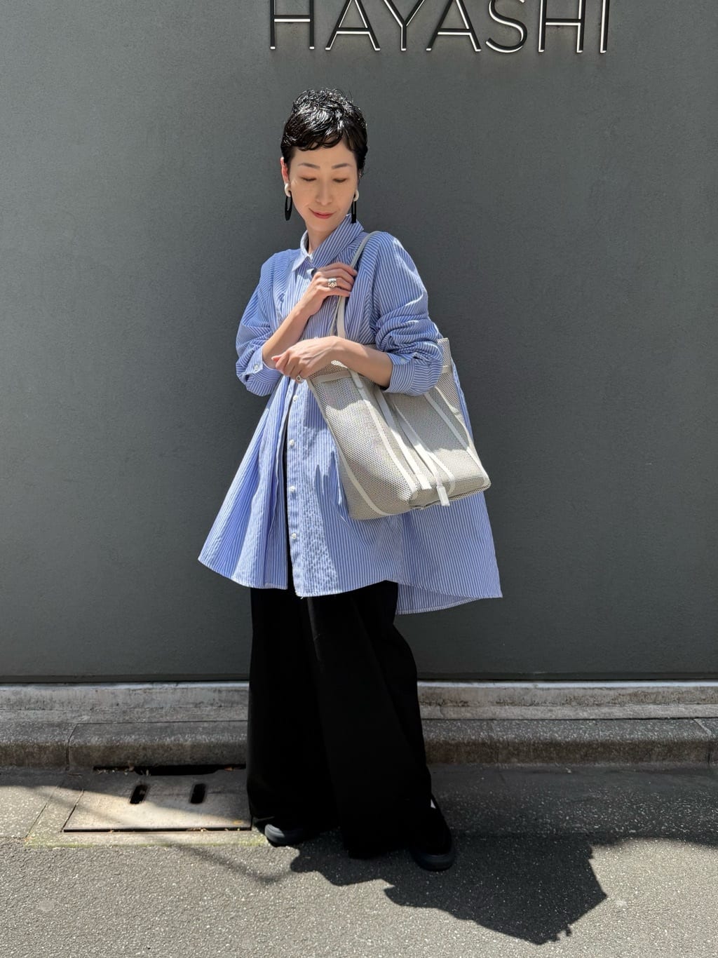 Kさんの「HIROKO HAYASHI｜PANIER（パニエ） トートバッグL」を使ったコーディネート