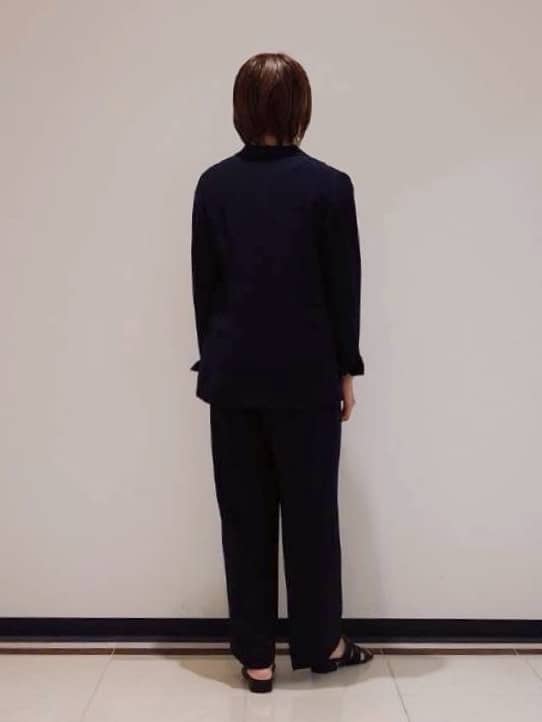 mikaさんの「INDIVI｜【着る日傘／遮熱／UVケア】ダブルジャケット」を使ったコーディネート