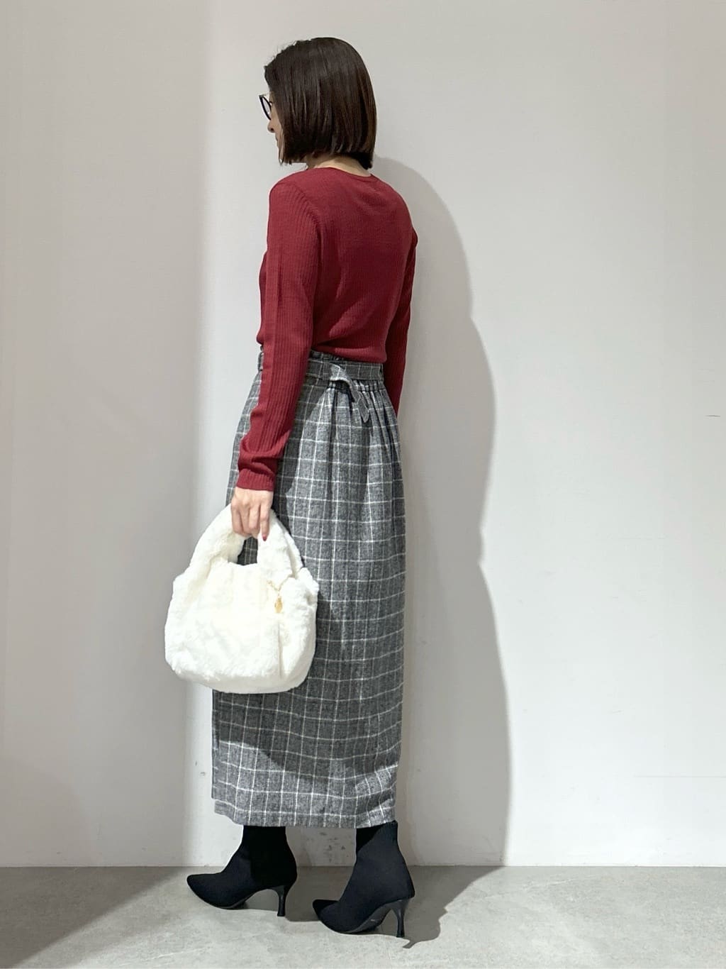 NAKAさんの「OPAQUE.CLIP｜シアーリブニット【洗濯機OK】」を使ったコーディネート