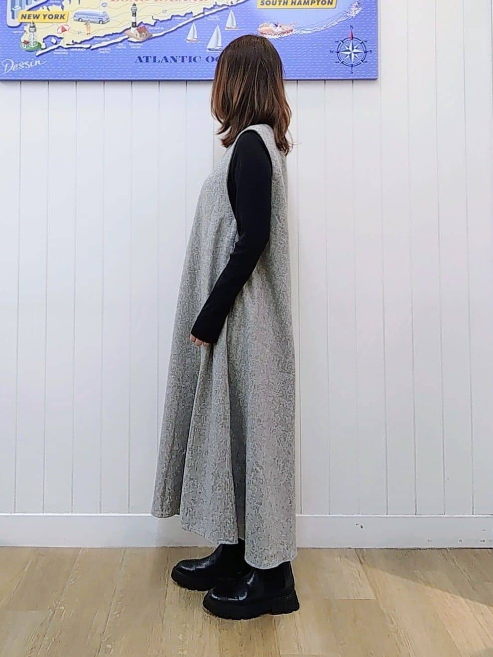 itoさんの「Dessin｜【撥水・2WAY】ミュラーダウンコートミドル丈」を使ったコーディネート