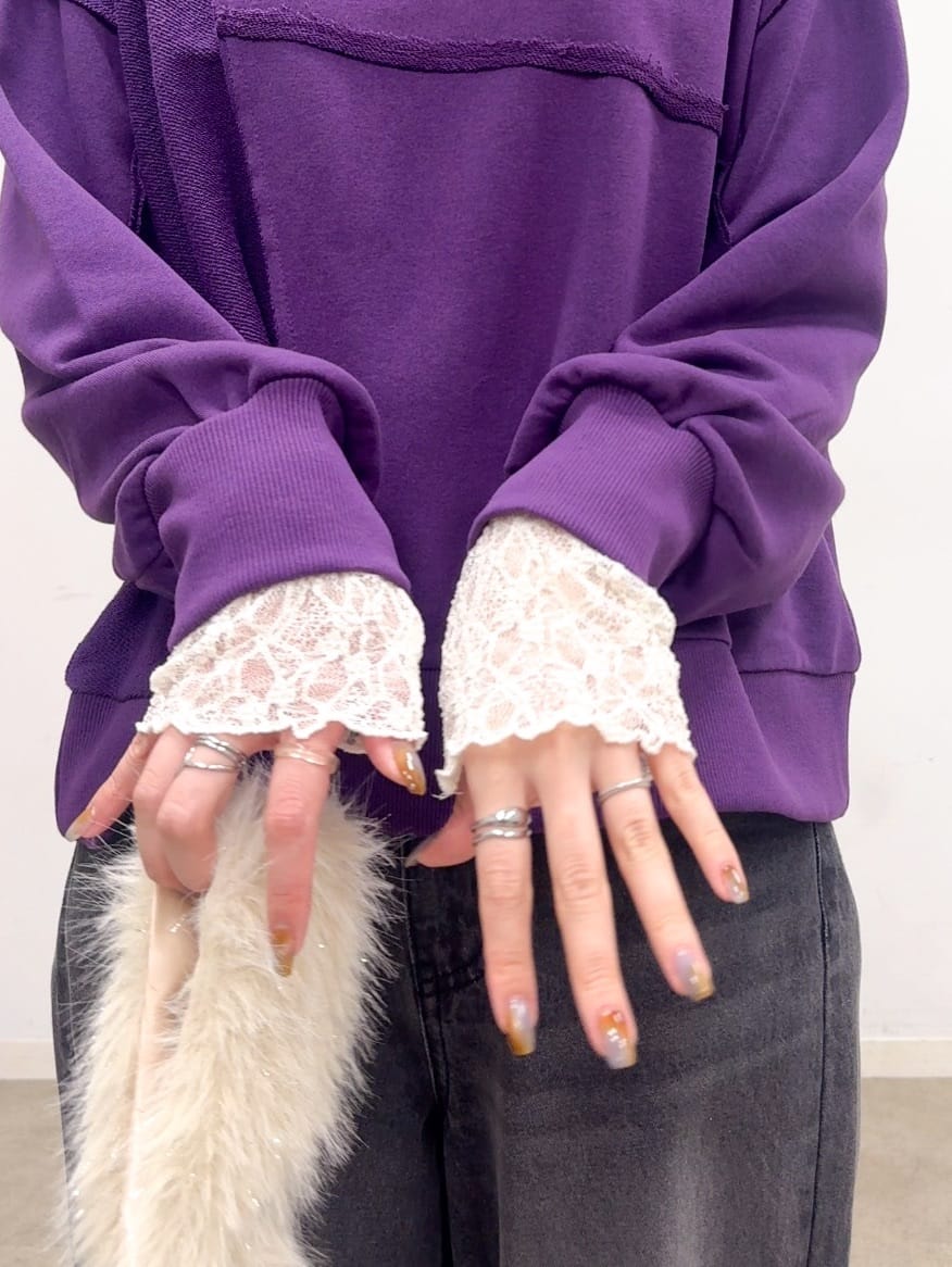 𝐜𝐡𝐢𝐤𝐚さんの「SHOO･LA･RUE｜【S-LL】立体カーブデニムパンツ」を使ったコーディネート