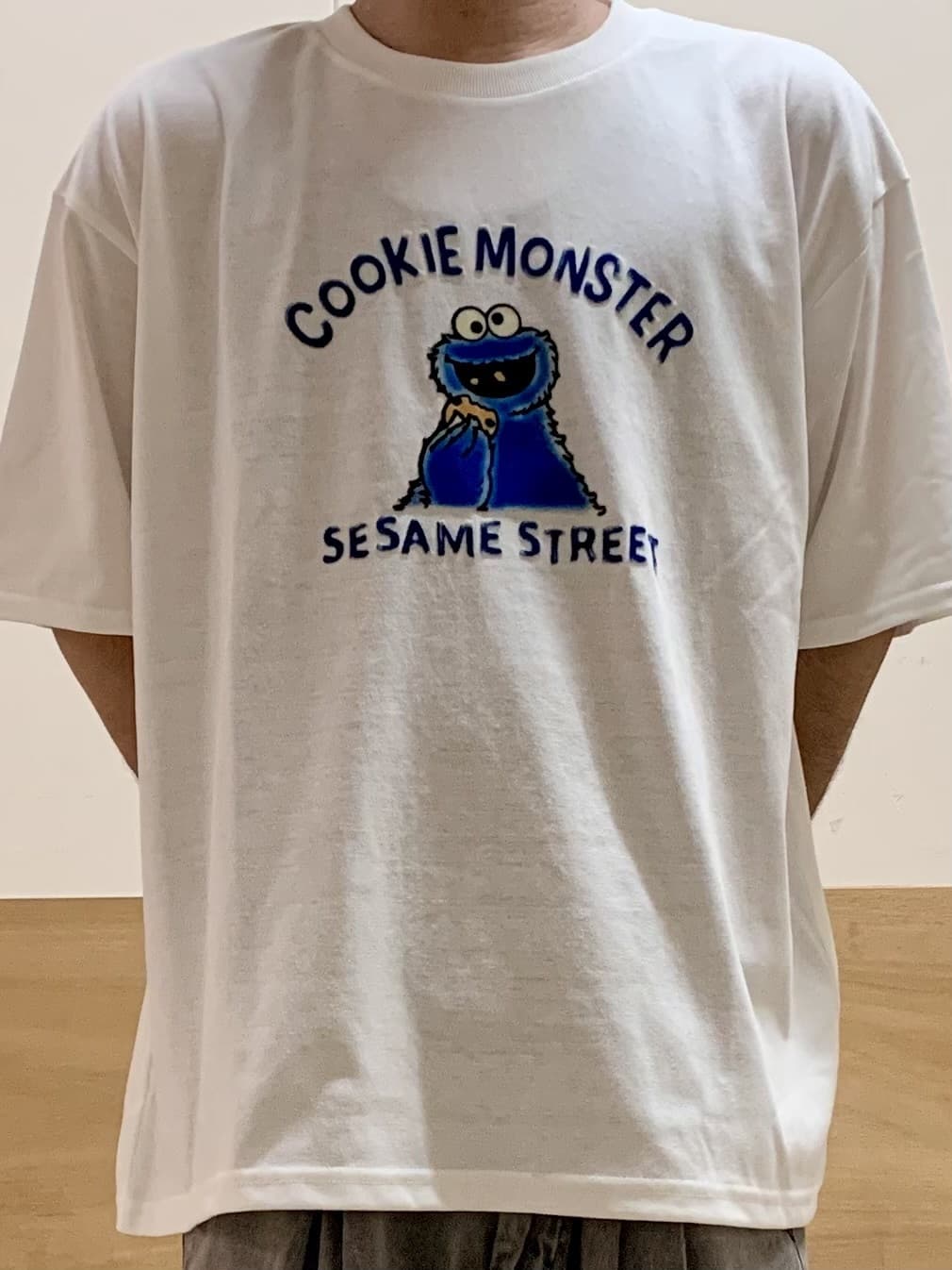 MATUさんの「THE SHOP TK｜セサミストリートTシャツ／親子リンク」を使ったコーディネート