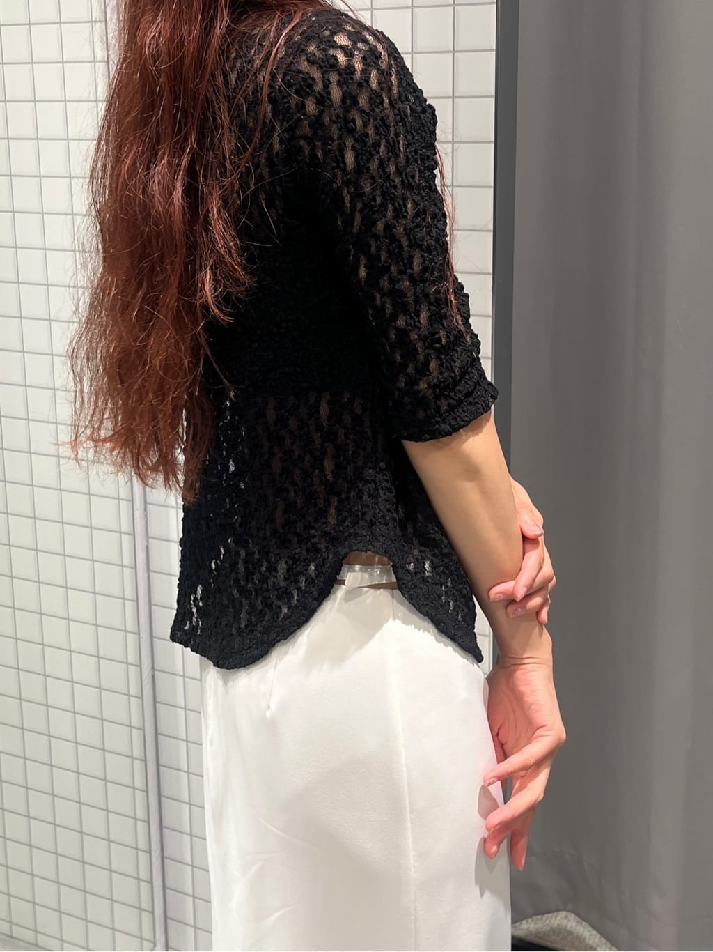 Rielさんの「CODE A｜lace layered pullover」を使ったコーディネート
