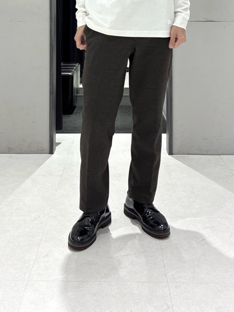 わいずみさんの「TAKEO KIKUCHI｜ストレッチ テーラードＴシャツ」を使ったコーディネート