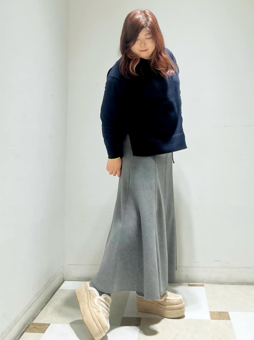 yumiさんの「ESPERANZA｜ふわもこボアサボ」を使ったコーディネート
