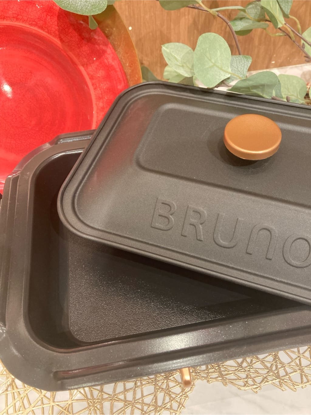 n.さんの「212 KITCHEN STORE｜コンパクトホットプレート用 セラミックコート鍋 CBK ＜BRUNO ブルーノ＞」を使ったコーディネート