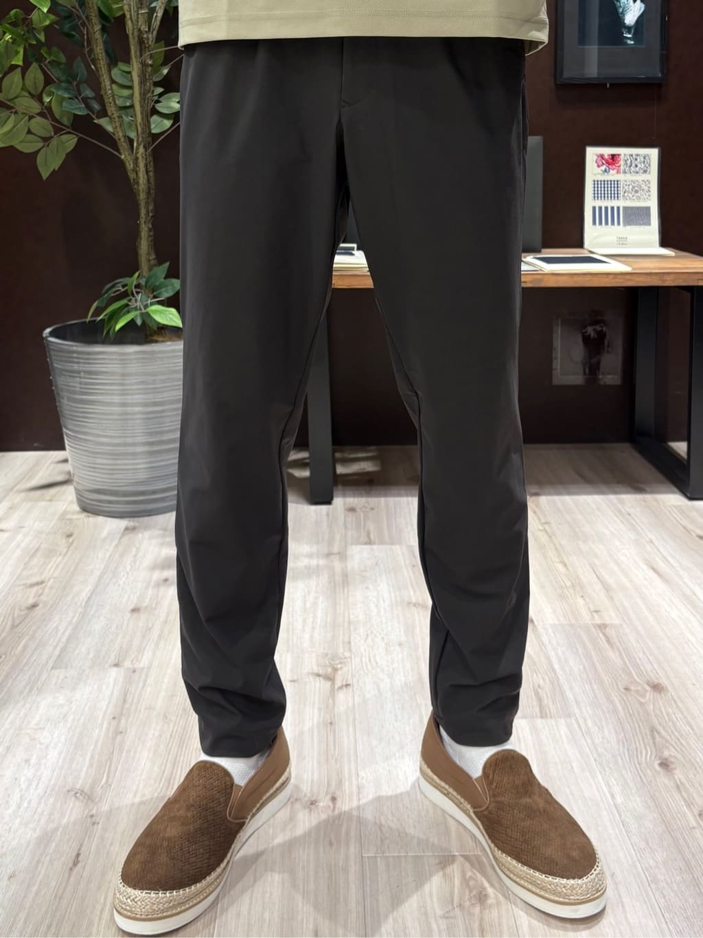 Kaiさんの「TAKEO KIKUCHI｜【COOL CITY WEAR】エアートール ポロシャツ /接触冷感・通気性」を使ったコーディネート