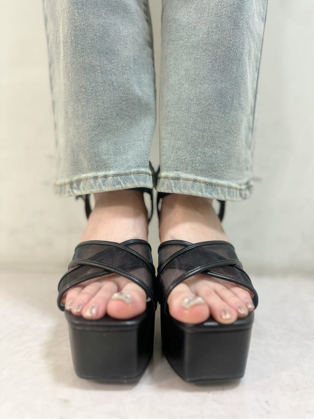 ayakaさんの「ESPERANZA｜ラク盛り厚底サンダルⅢ」を使ったコーディネート