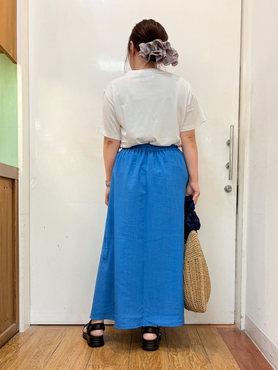 だいわさんの「SHOO･LA･RUE｜【S-LL/ひんやり/UV】選べる6柄でそれぞれ欲しくなる プリントTシャツ」を使ったコーディネート
