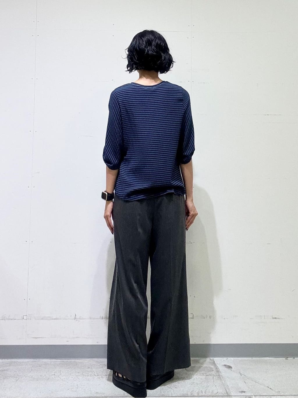 naoさんの「INDIVI｜【軽く羽織れる！】ダブルジャケット」を使ったコーディネート