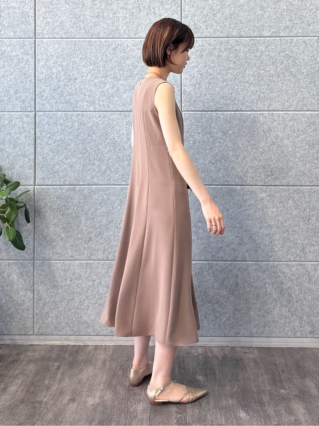 kanaeさんの「INDIVI｜【軽く羽織れる！】ダブルジャケット」を使ったコーディネート