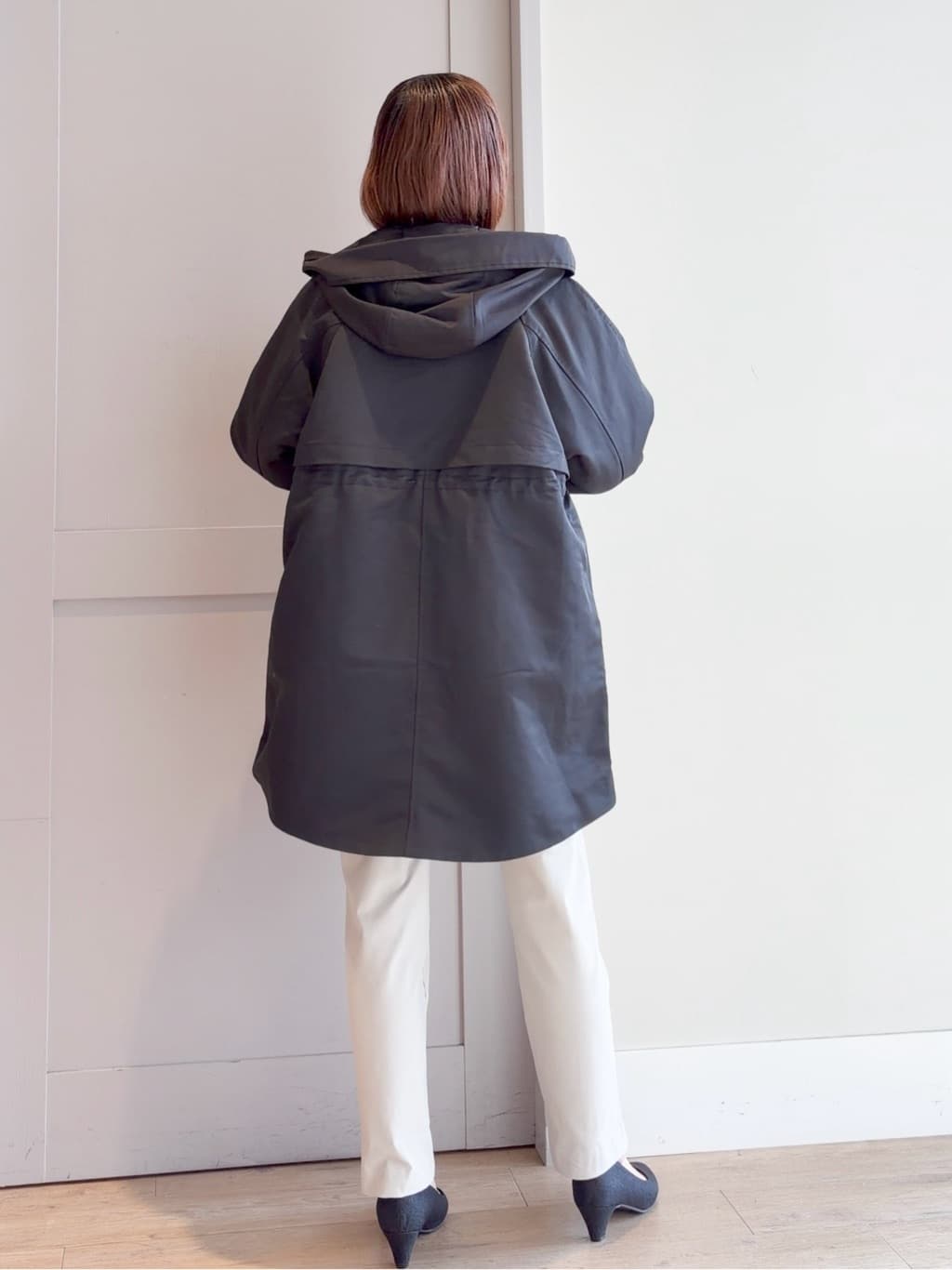 yamakoさんの「grove｜【洗える】バックリブ切替ニット」を使ったコーディネート