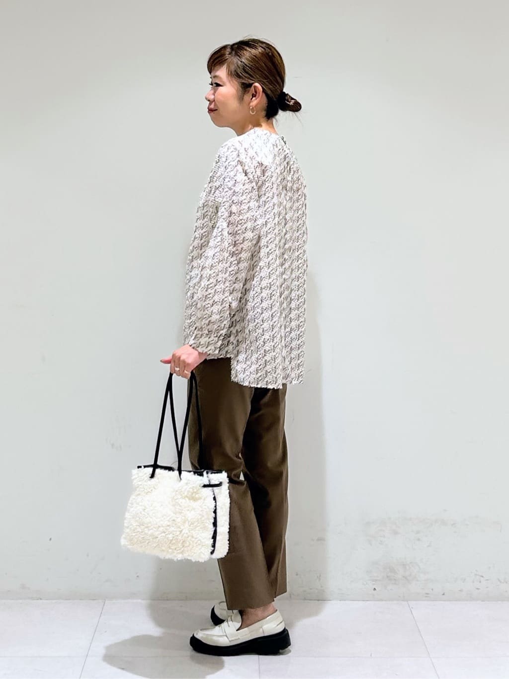 tsuyuさんの「INDIVI｜ミンク調フェイクファージレ」を使ったコーディネート