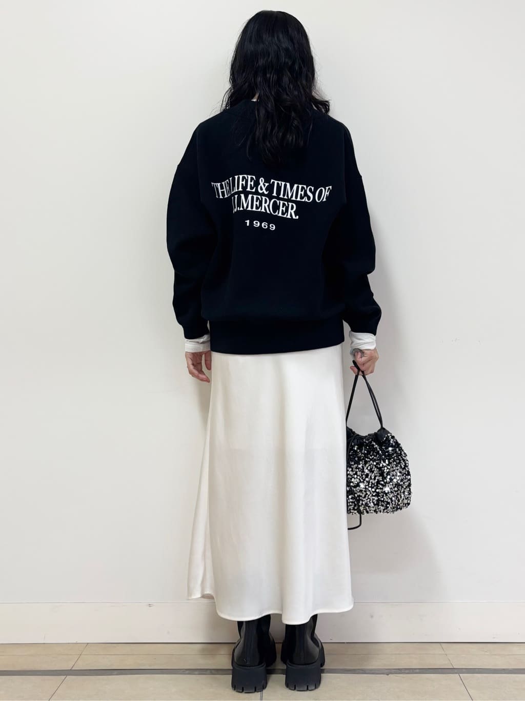 YOKOTAさんの「DRESSTERIOR｜◆【洗える/リブベロア】シアーリブベロアカットソー」を使ったコーディネート