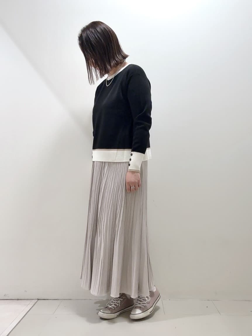 YUIさんの「UNTITLED｜【アンサンブル可/ジャケット風】ウールミラノリブカーディガン」を使ったコーディネート