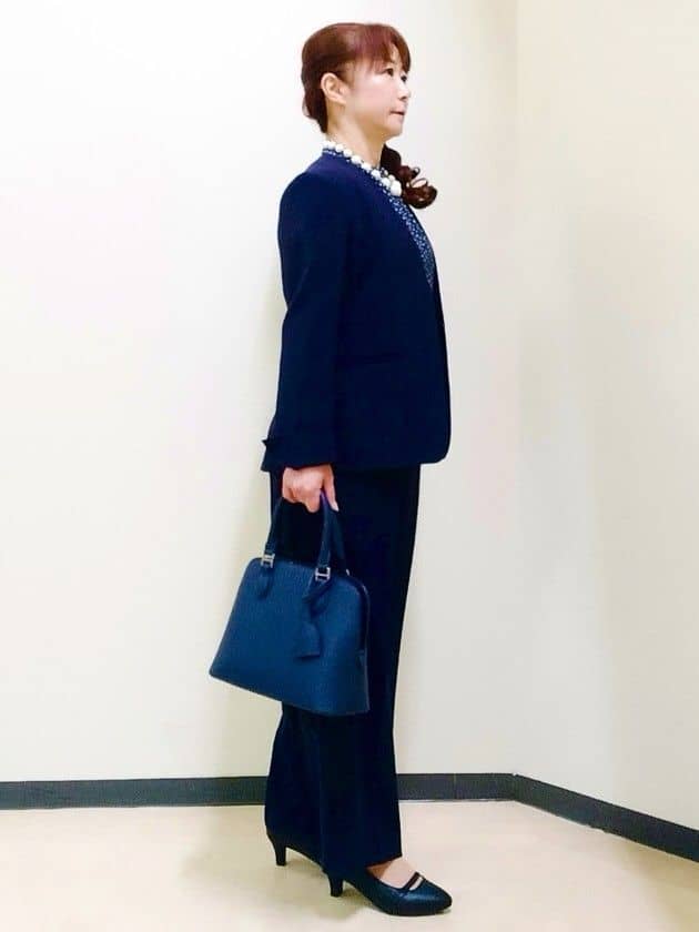 花さんの「Reflect｜【SS-4Lサイズ】ドットプリントブラウス」を使ったコーディネート