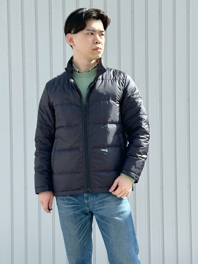 イッシーさんの「TAKEO KIKUCHI｜【3WAY】グレンチェック ダウンライナー ブルゾン」を使ったコーディネート