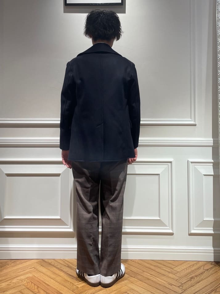 橋本さんの「DRESSTERIOR｜ワイドリブ タートルネックニット」を使ったコーディネート